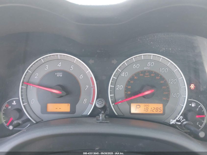 2010 Toyota Corolla S VIN: 2T1BU4EE0AC446469 Lot: 43313849