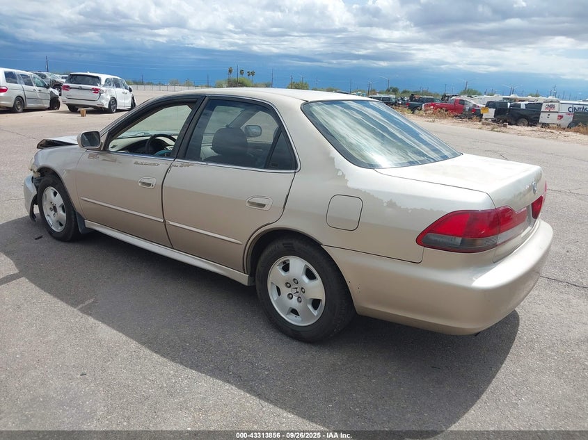 2001 Honda Accord 3.0 Ex beige sedan gasoline 1HGCG16551A003412 photo #4