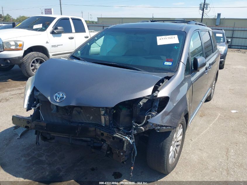 2015 Toyota Sienna Xle 8 Passenger VIN: 5TDYK3DC1FS661805 Lot: 43313864