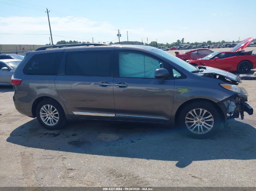 2015 Toyota Sienna Xle 8 Passenger VIN: 5TDYK3DC1FS661805 Lot: 43313864