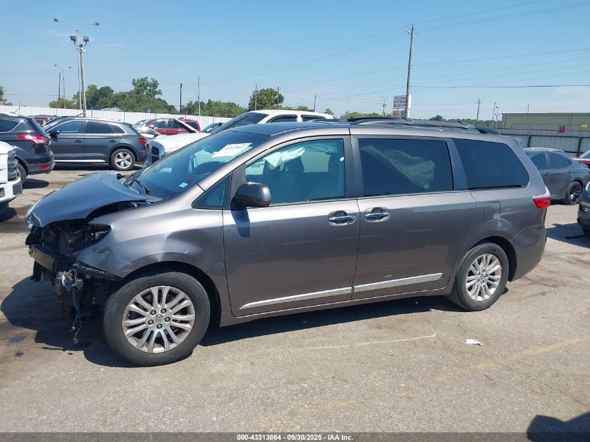 2015 Toyota Sienna Xle 8 Passenger VIN: 5TDYK3DC1FS661805 Lot: 43313864
