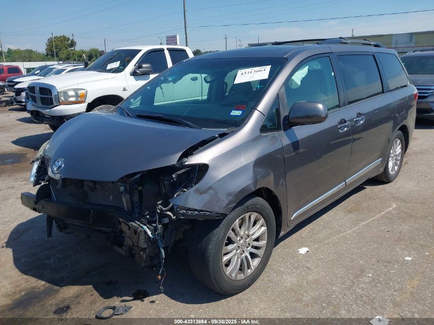 2015 Toyota Sienna Xle 8 Passenger VIN: 5TDYK3DC1FS661805 Lot: 43313864