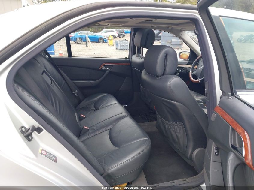 2003 Mercedes-Benz S 430 VIN: WDBNG70J43A349663 Lot: 43313866
