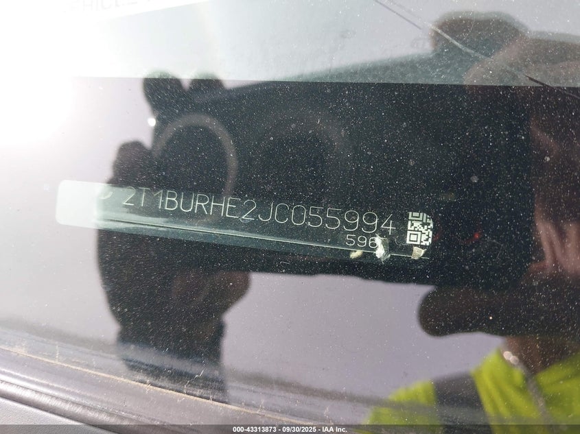 2018 TOYOTA COROLLA SE - 2T1BURHE2JC055994