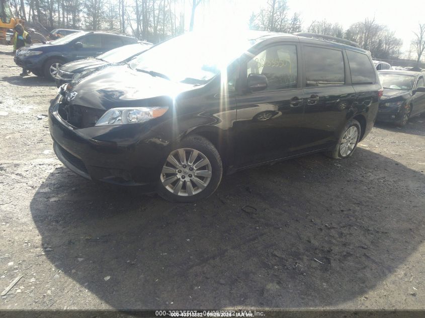 2015 Toyota Sienna Le 7 Passenger VIN: 5TDJK3DC0FS120875 Lot: 43313882