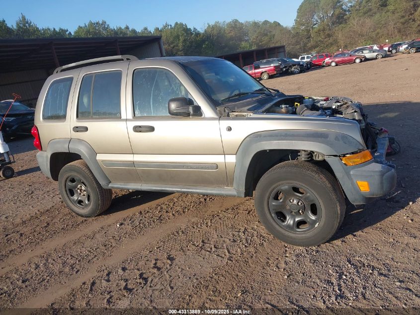 2006 Jeep Liberty Sport VIN: 1J4GK48K96W185011 Lot: 43313889