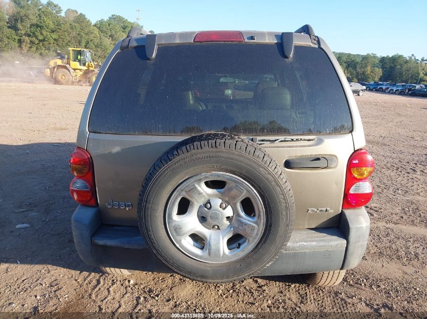 2006 Jeep Liberty Sport VIN: 1J4GK48K96W185011 Lot: 43313889