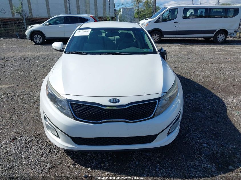 2014 Kia Optima Lx VIN: 5XXGM4A75EG327618 Lot: 43313898