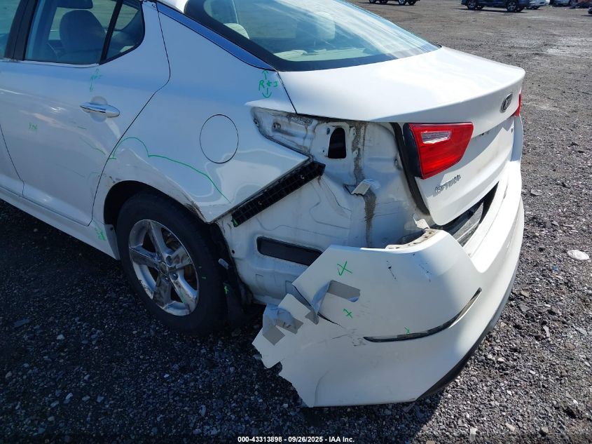 2014 Kia Optima Lx VIN: 5XXGM4A75EG327618 Lot: 43313898