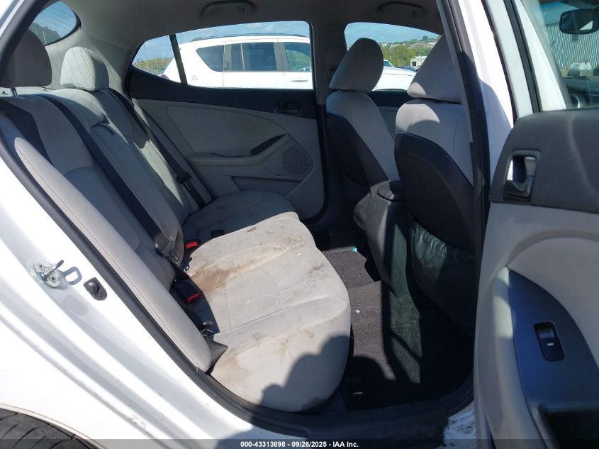 2014 Kia Optima Lx VIN: 5XXGM4A75EG327618 Lot: 43313898