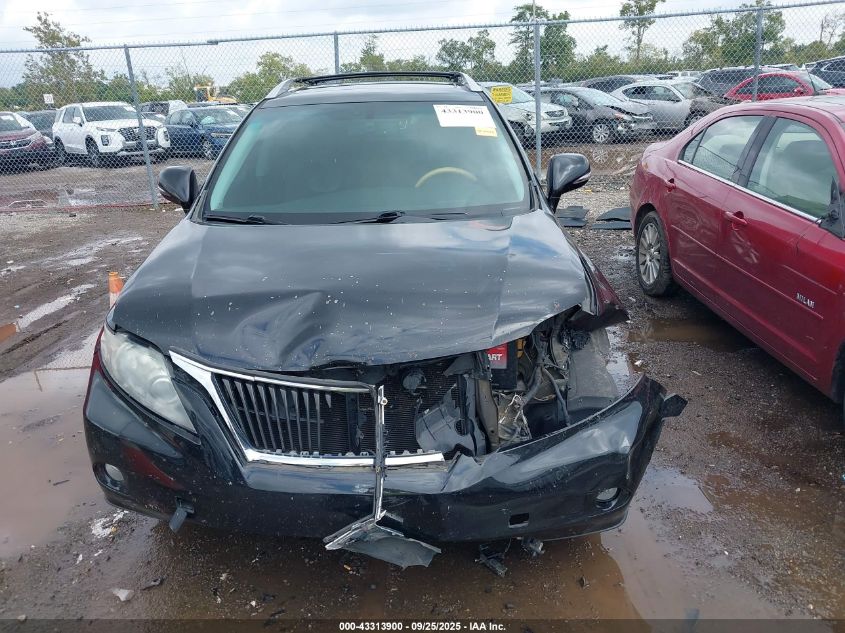 2012 Lexus Rx 350 VIN: 2T2ZK1BA4CC083208 Lot: 43313900