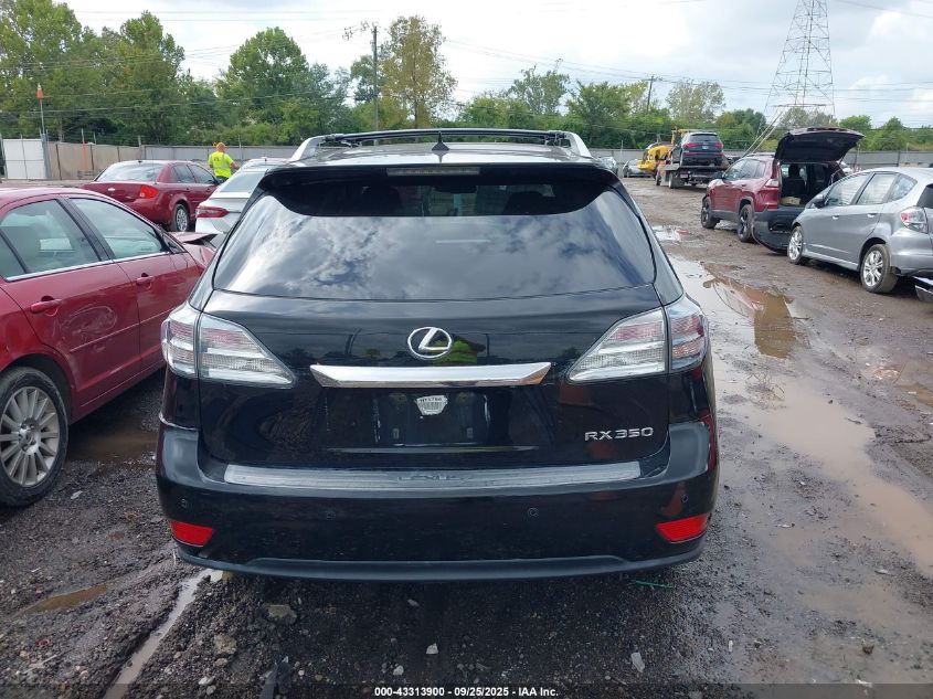 2012 Lexus Rx 350 VIN: 2T2ZK1BA4CC083208 Lot: 43313900