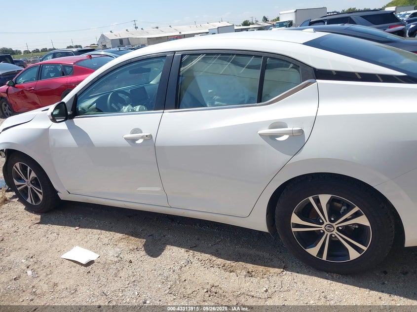 2023 Nissan Sentra Sv Xtronic Cvt VIN: 3N1AB8CV0PY255402 Lot: 43313915