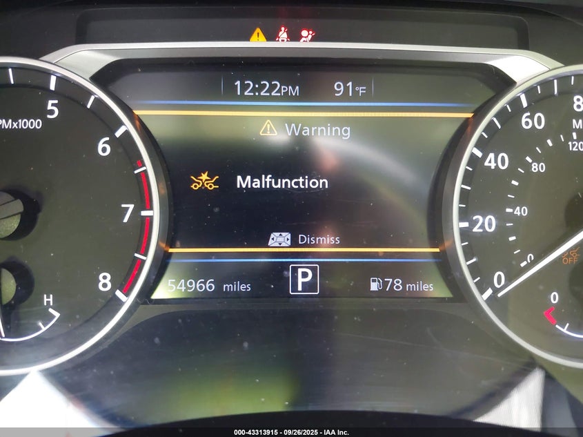 2023 Nissan Sentra Sv Xtronic Cvt VIN: 3N1AB8CV0PY255402 Lot: 43313915