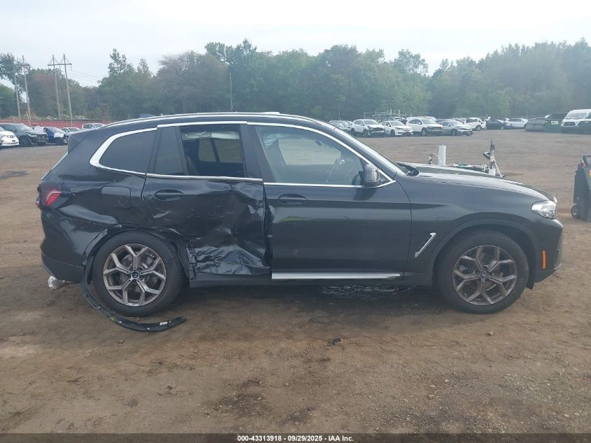2024 BMW X3 xDrive30I VIN: WBX57DP04RN273928 Lot: 43313918