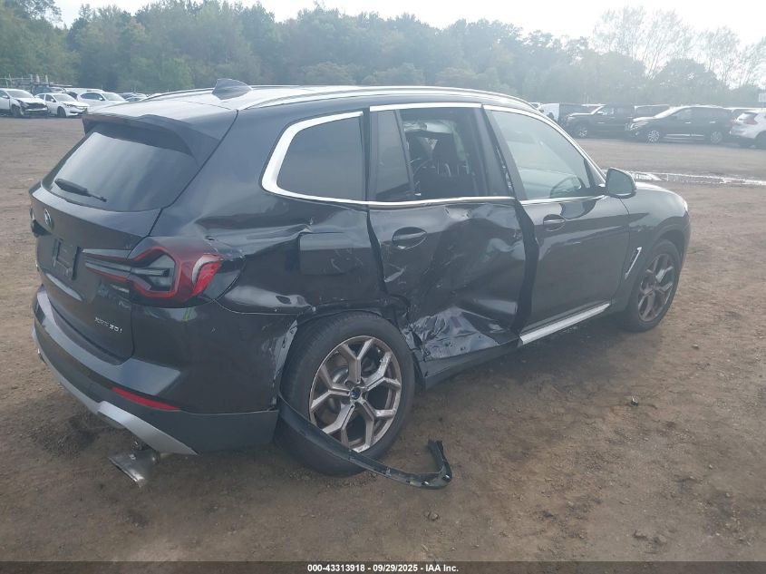 2024 BMW X3 xDrive30I VIN: WBX57DP04RN273928 Lot: 43313918