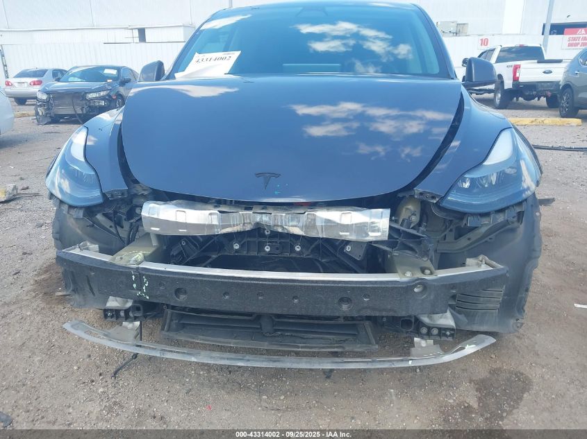 2023 Tesla Model Y Performance Dual Motor All-Wheel Drive VIN: 7SAYGDEF4PF785348 Lot: 43314002