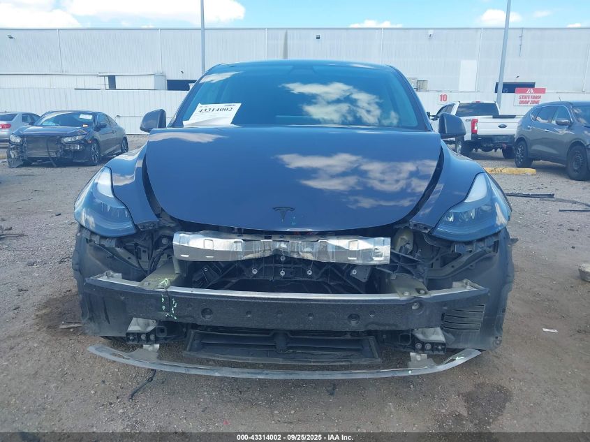 2023 Tesla Model Y Performance Dual Motor All-Wheel Drive VIN: 7SAYGDEF4PF785348 Lot: 43314002