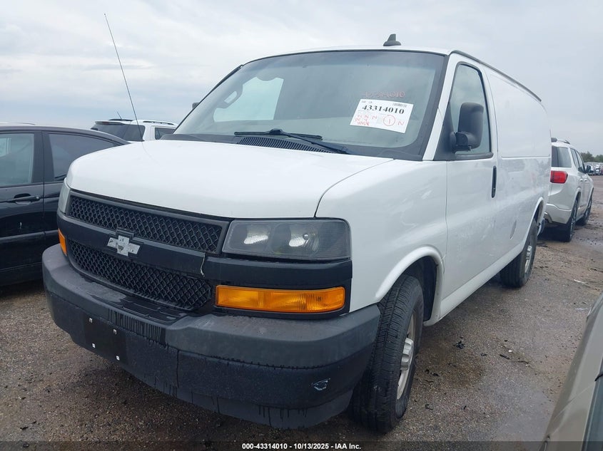 2018 CHEVROLET EXPRESS 2500 WORK VAN - 1GCWGAFP2J1323221