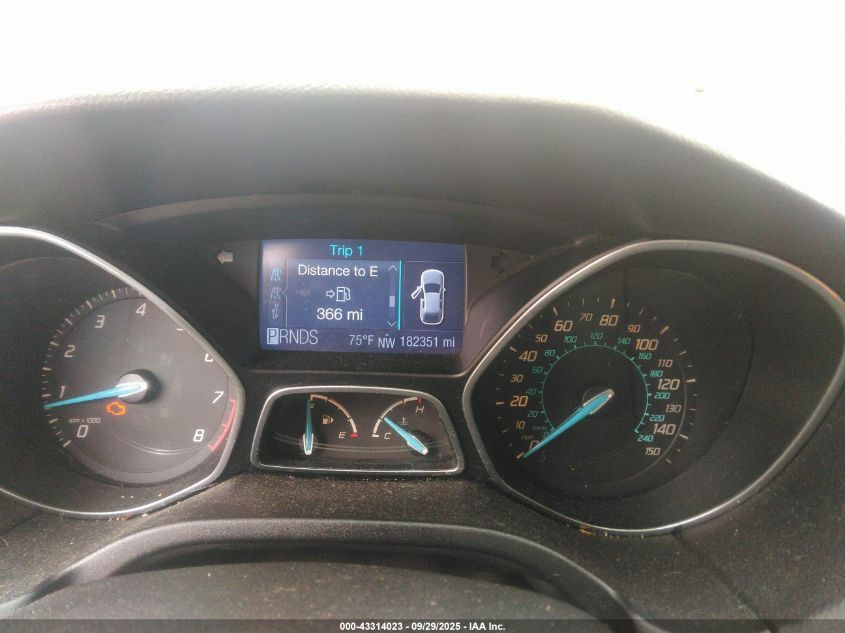 2012 Ford Focus Se VIN: 1FAHP3K29CL160398 Lot: 43314023