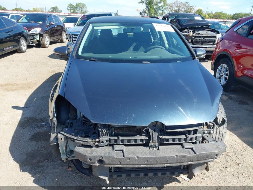 2014 Volkswagen Golf 2.0L Tdi VIN: WVWNM7AJ5EW009193 Lot: 43314032