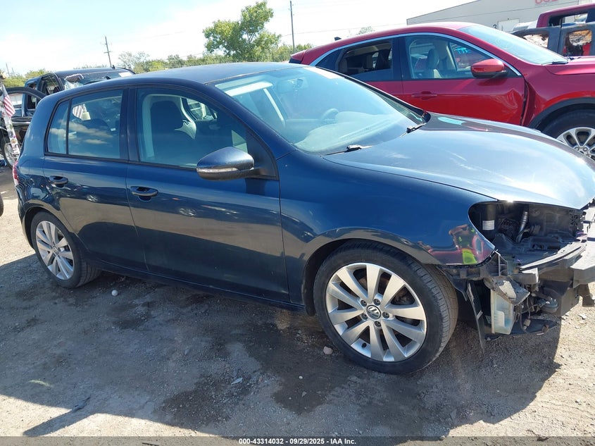 2014 Volkswagen Golf 2.0L Tdi VIN: WVWNM7AJ5EW009193 Lot: 43314032