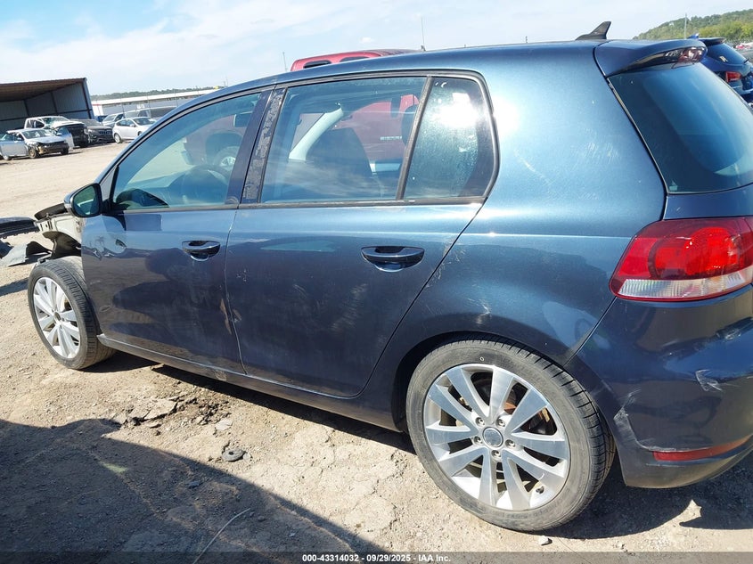 2014 Volkswagen Golf 2.0L Tdi VIN: WVWNM7AJ5EW009193 Lot: 43314032