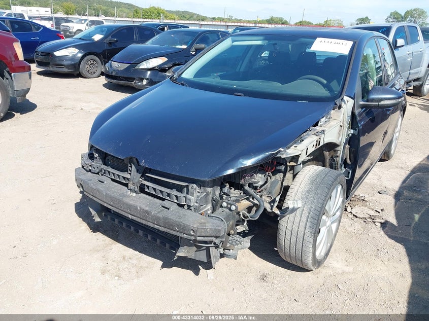 2014 Volkswagen Golf 2.0L Tdi VIN: WVWNM7AJ5EW009193 Lot: 43314032