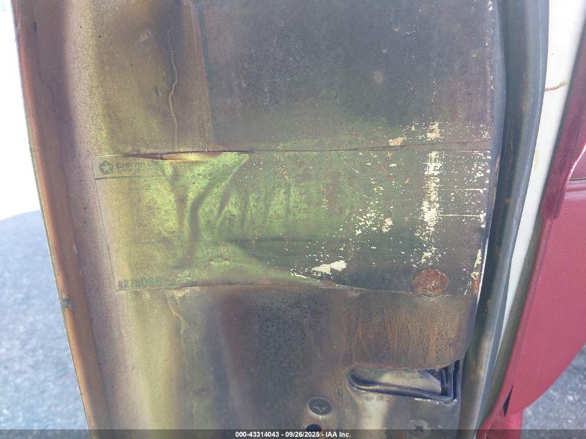 1987 Chrysler Fifth Avenue VIN: 1C3BF66P1HX727136 Lot: 43314043