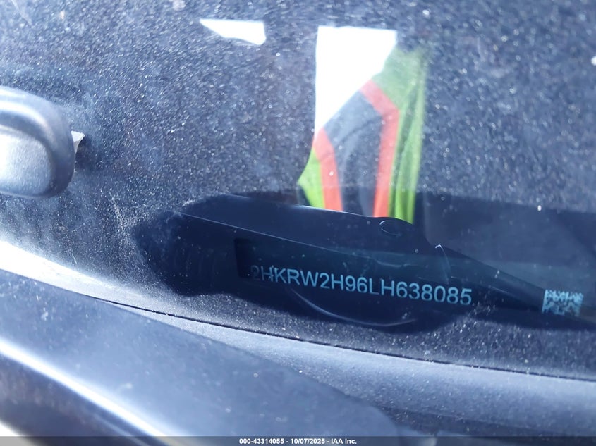 2020 HONDA CR-V AWD TOURING 2HKRW2H96LH638085