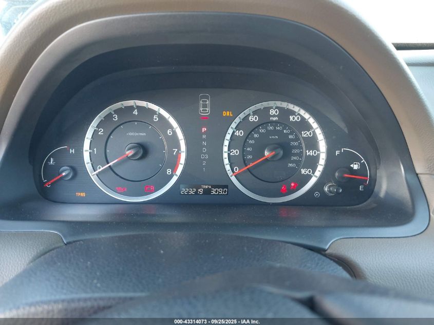 2009 Honda Accord 2.4 Ex-L VIN: 1HGCP26899A042841 Lot: 43314073