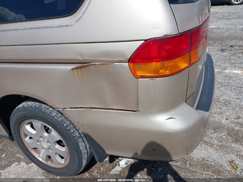 2002 Honda Odyssey Ex VIN: 5FNRL18642B001962 Lot: 43314080