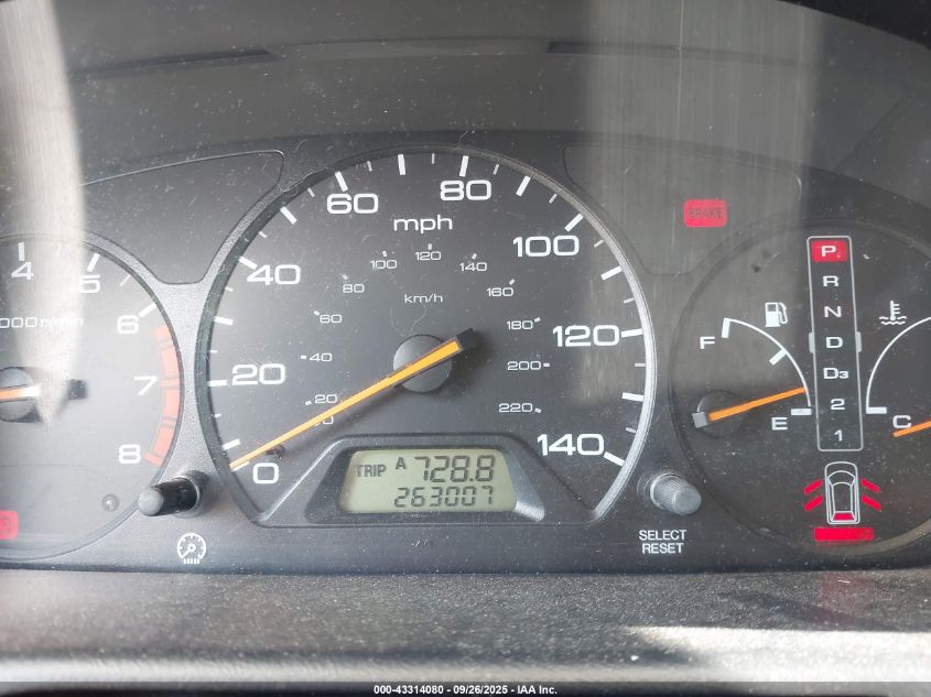 2002 Honda Odyssey Ex VIN: 5FNRL18642B001962 Lot: 43314080