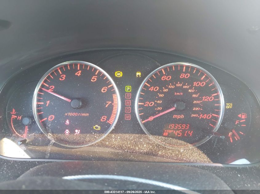 2004 Mazda Mazda6 S VIN: 1YVHP80D145N98392 Lot: 43314117