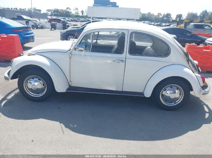 1969 Volkswagen Beetle VIN: 119015009 Lot: 43314120