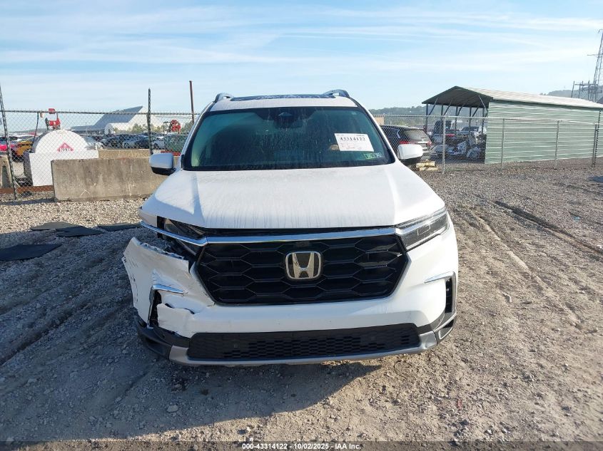 2025 Honda Pilot Elite VIN: 5FNYG1H81SBO25573 Lot: 43314122
