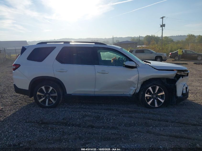 2025 Honda Pilot Elite VIN: 5FNYG1H81SBO25573 Lot: 43314122