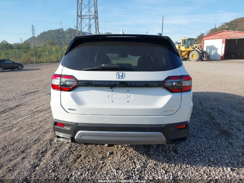 2025 Honda Pilot Elite VIN: 5FNYG1H81SBO25573 Lot: 43314122