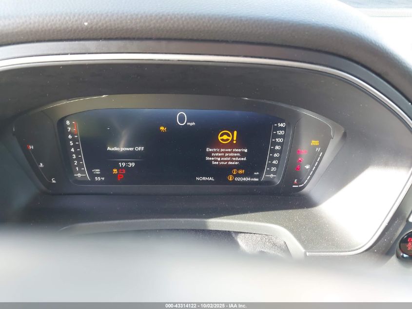 2025 Honda Pilot Elite VIN: 5FNYG1H81SBO25573 Lot: 43314122