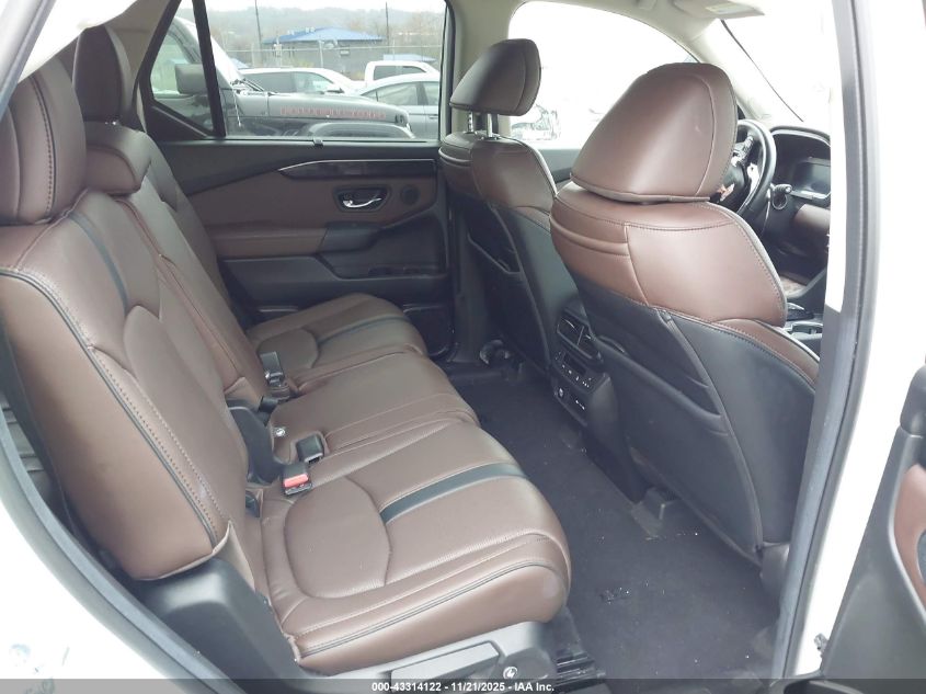 2025 Honda Pilot Elite VIN: 5FNYG1H81SBO25573 Lot: 43314122