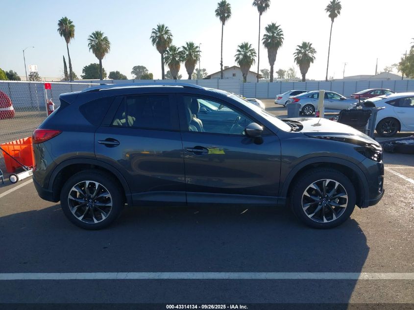 2016 Mazda Cx-5 Grand Touring VIN: JM3KE2DY7G0787701 Lot: 43314134