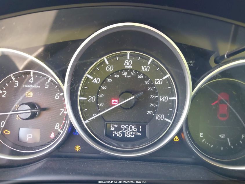 2016 Mazda Cx-5 Grand Touring VIN: JM3KE2DY7G0787701 Lot: 43314134