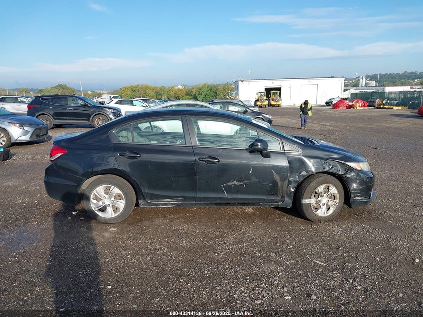 2013 HONDA CIVIC LX - 2HGFB2F56DH536795