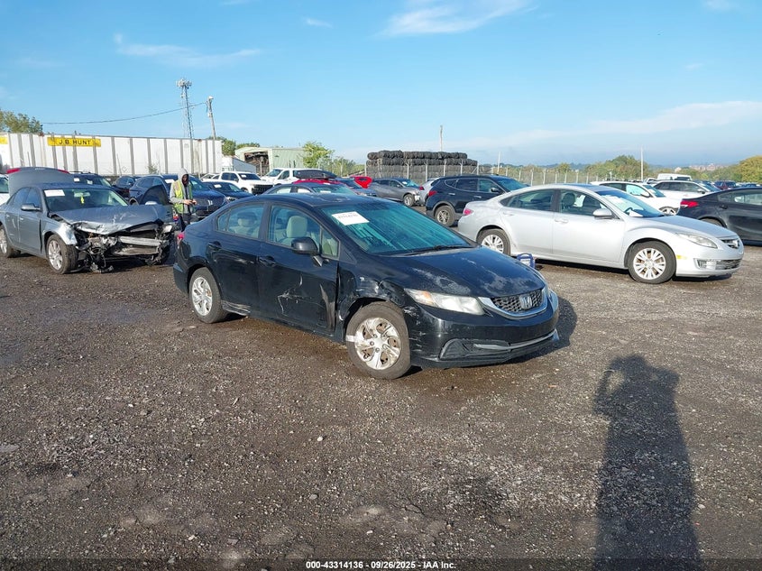 2013 HONDA CIVIC LX - 2HGFB2F56DH536795