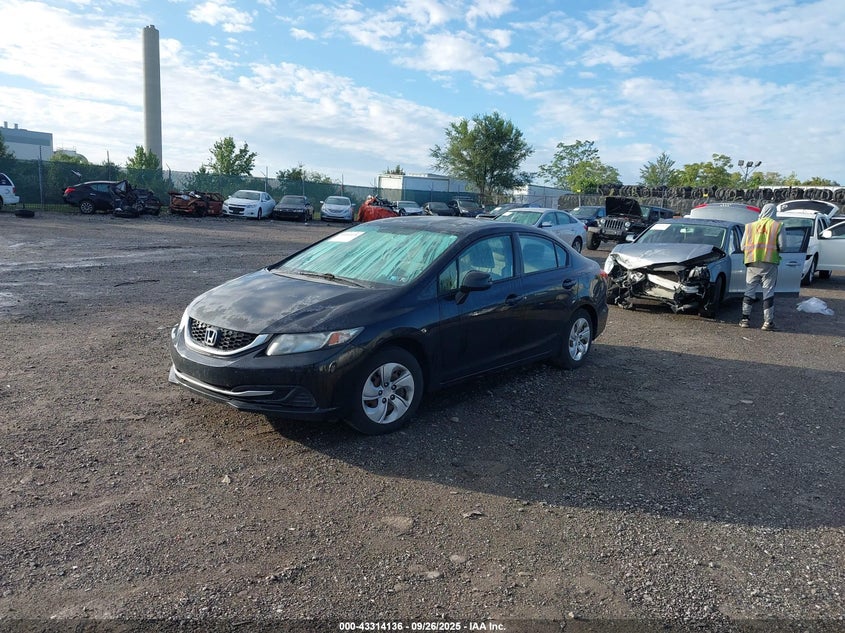2013 HONDA CIVIC LX - 2HGFB2F56DH536795