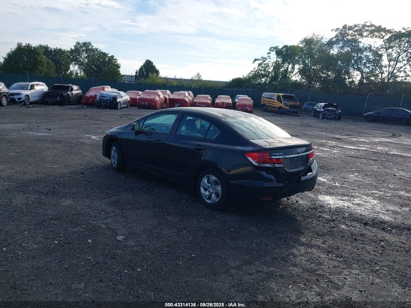 2013 HONDA CIVIC LX - 2HGFB2F56DH536795