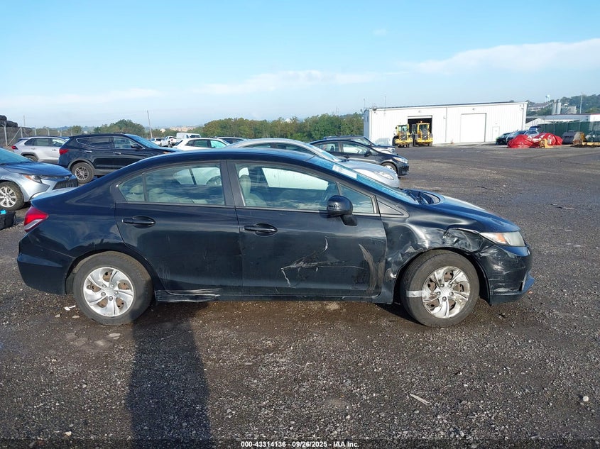 2013 HONDA CIVIC LX - 2HGFB2F56DH536795