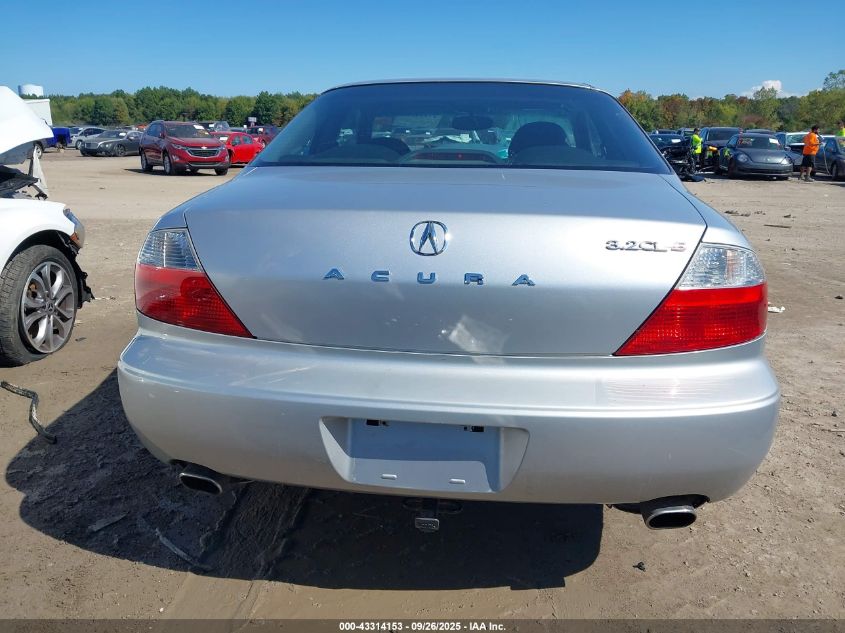 2003 Acura Cl 3.2 Type S Manual VIN: 19UYA41633A007857 Lot: 43314153