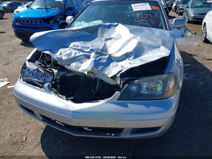 2003 Acura Cl 3.2 Type S Manual VIN: 19UYA41633A007857 Lot: 43314153