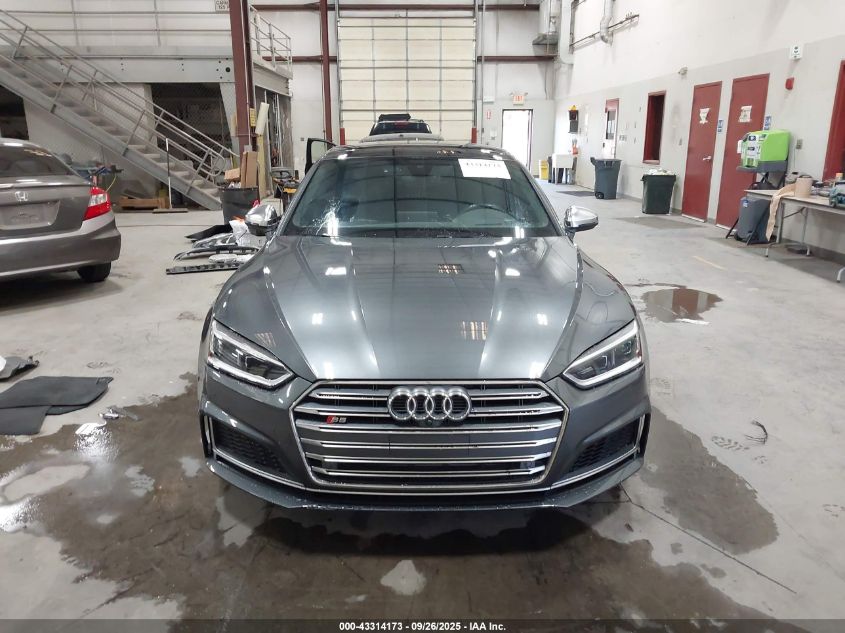 2018 Audi S5 3.0T Premium Plus VIN: WAUC4CF55JA101887 Lot: 43314173